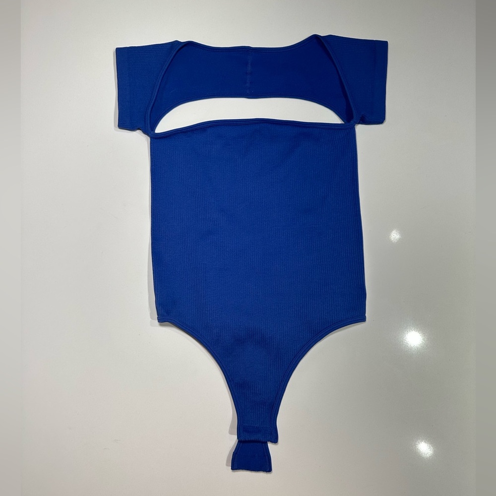 Blue Body Suit